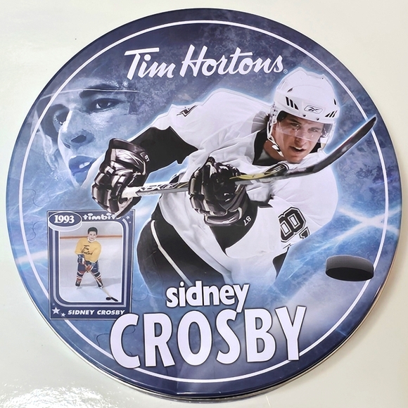 Tim Hortons Sidney Crosby 100-Piece Jigsaw Puzzle & Tin Box - Picture 14 of 16